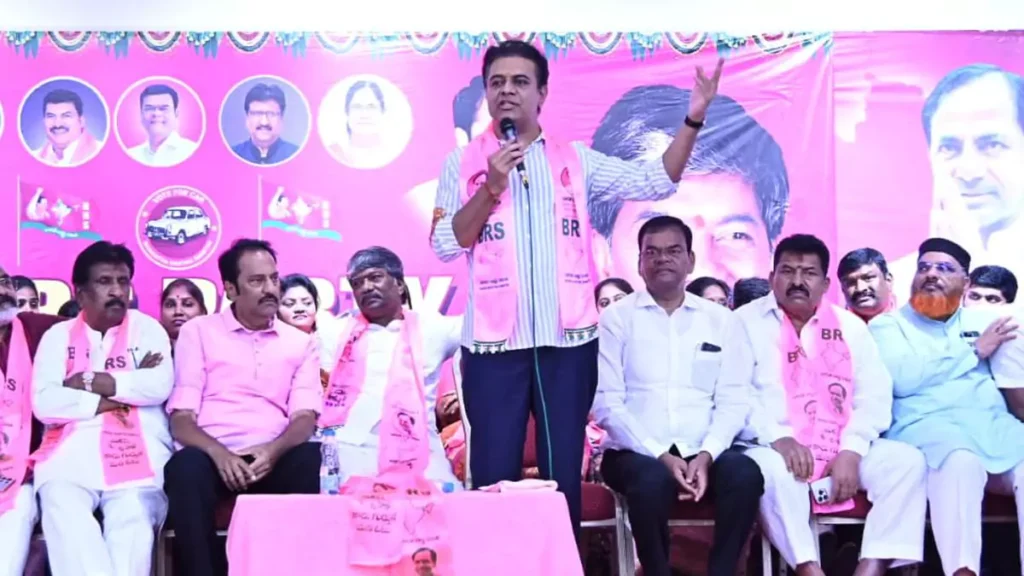 KTR Renews Challenge to Revanth Reddy