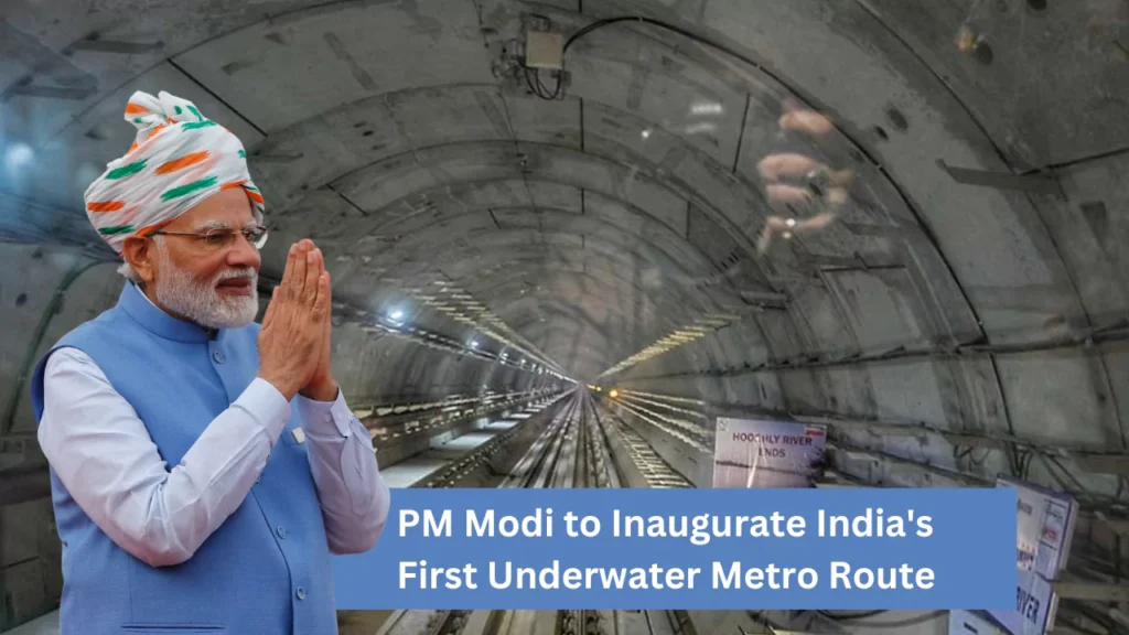 PM Modi to Inaugurate India's First Underwater Metro Route, Unveil Projects Worth Rs 15,400 Crore in Kolkata