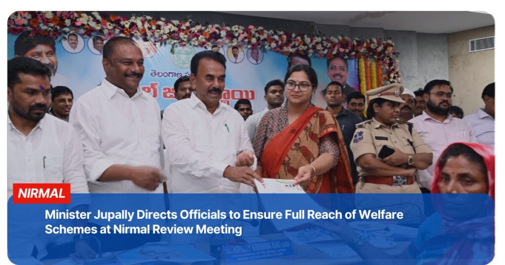 Welfare Scheme Distribution Nirmal
