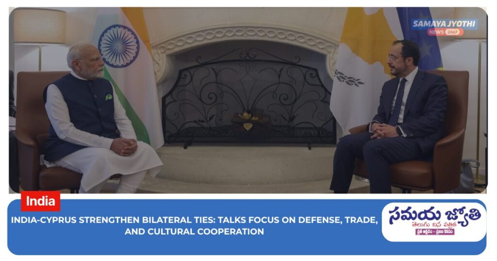 India-Cyprus trade-samayajyothi