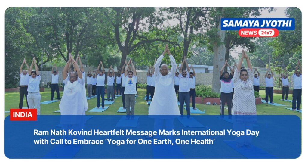 International Yoga Day Message