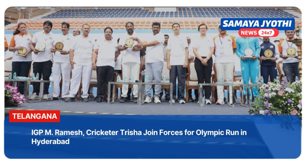 Olympic Run in Hyderabad