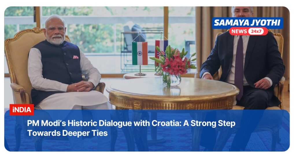 PM Modi Strengthens India-Croatia Relations