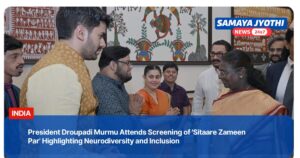 President Murmu watches Sitaare Zameen Par