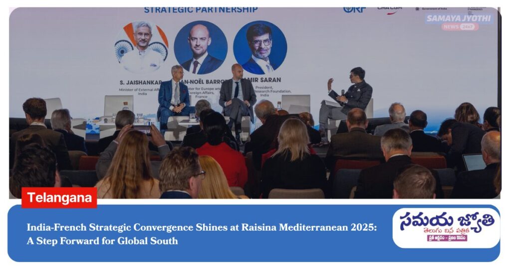 Raisina Mediterranean 2025-samayajyothi